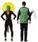 Bloomin' Fun Sunflower & Watering Can Couples Halloween Costume, Adult One Size